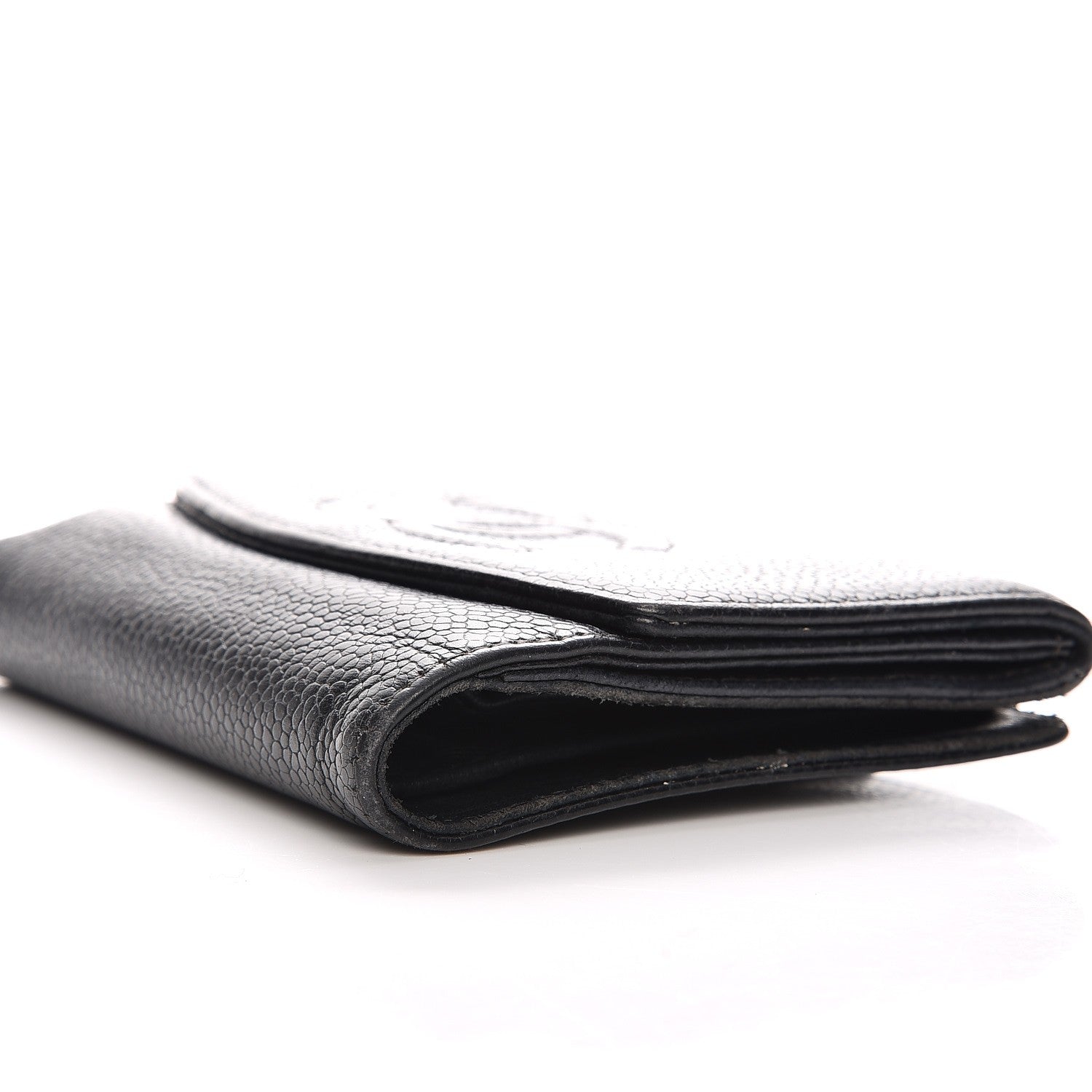 Chanel Caviar Timeless CC Compact French Wallet Black 13 of 16