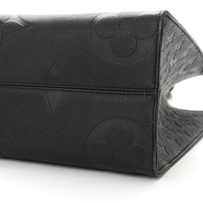 Louis Vuitton Empreinte Monogram Giant Onthego MM Black 9 of 15