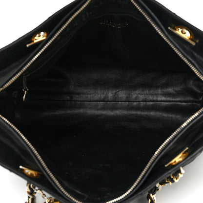 Chanel Lambskin Quilted Tote Black 4 of 30