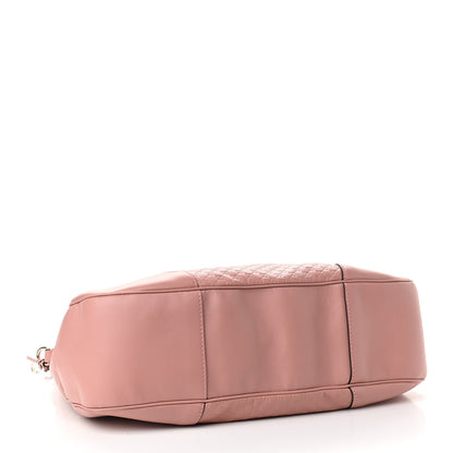 Gucci Soft Microguccissima Margaux Hobo Pink 4 of 9