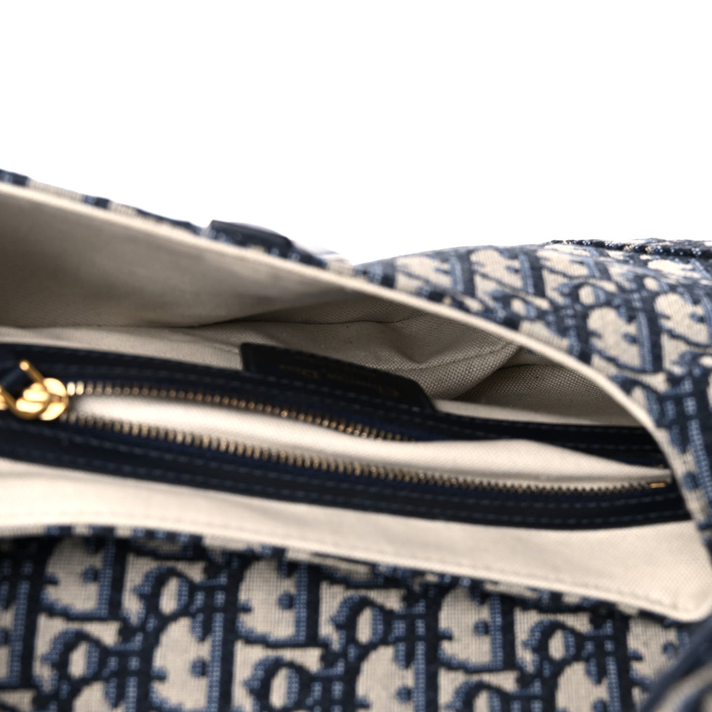Oblique Saddle Bag Blue