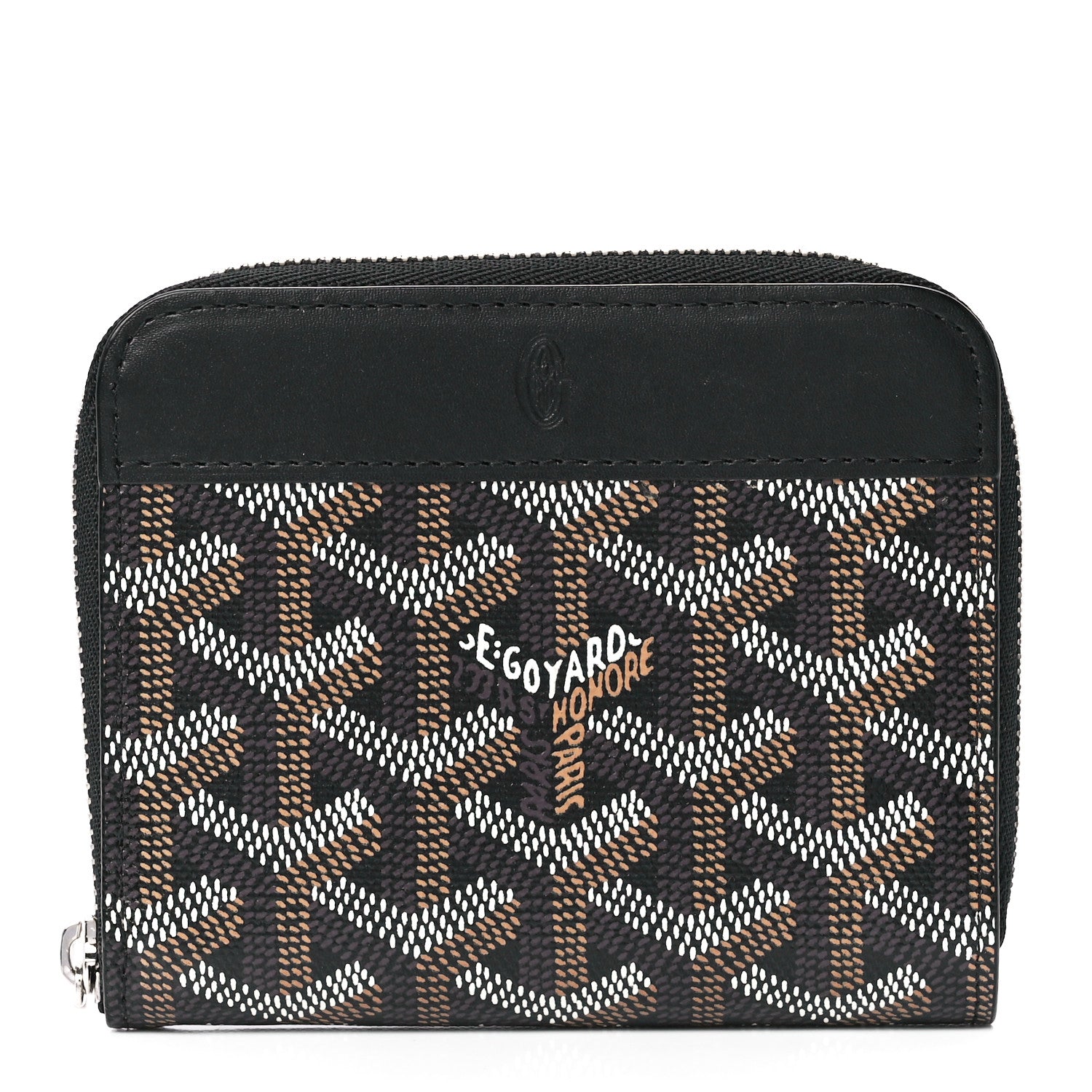 Goyard Goyardine Matignon PM Wallet Black 1 of 11