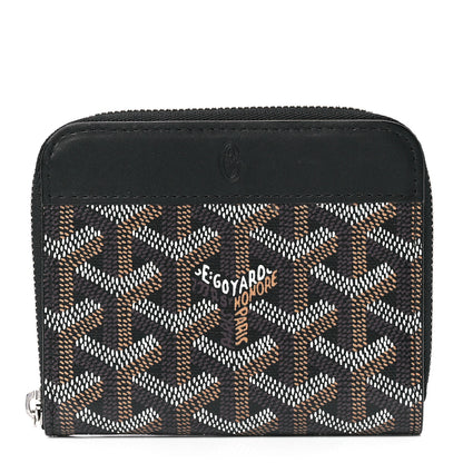 Goyard Goyardine Matignon PM Wallet Black 1 of 11