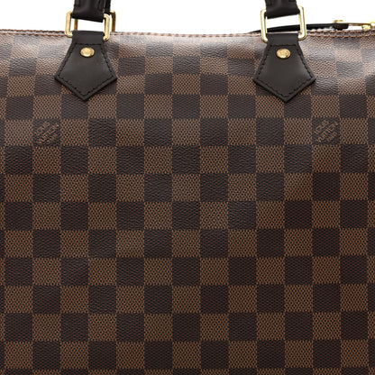 Louis Vuitton Damier Ebene Speedy 30 8 of 11