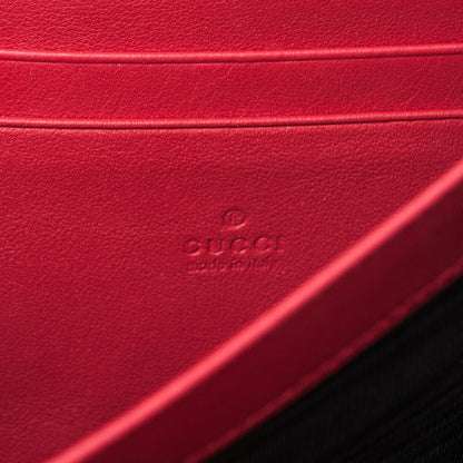 Gucci GG Supreme Monogram Mini Dionysus Chain Wallet Beige Vulcanic Red 6 of 7