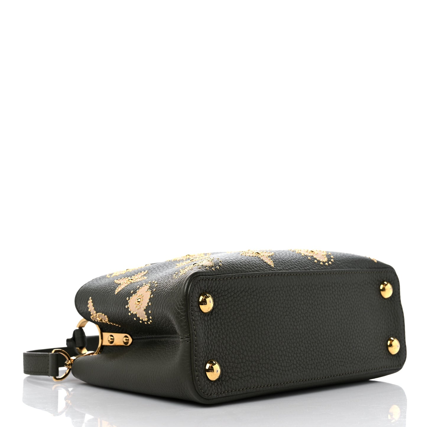 Taurillon Flowers Capucines BB Khaki
