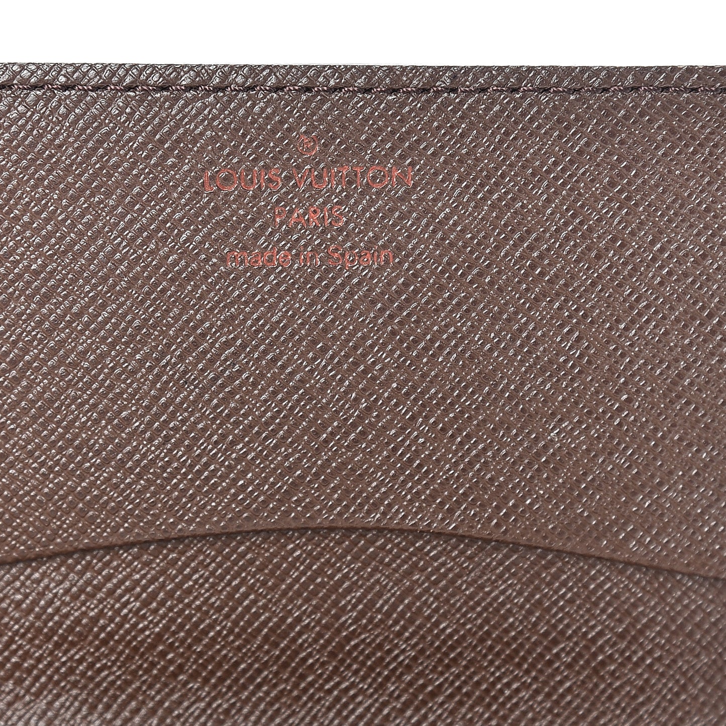 Damier Ebene Business Card Holder