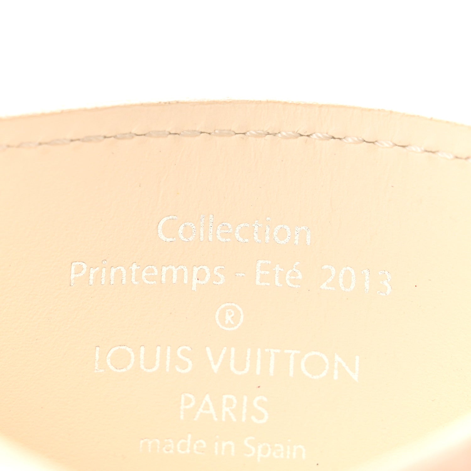 Louis Vuitton Damier Facette Card Holder Creme 6 of 10