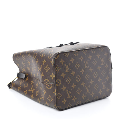 Louis Vuitton Monogram Neonoe MM Black 4 of 9