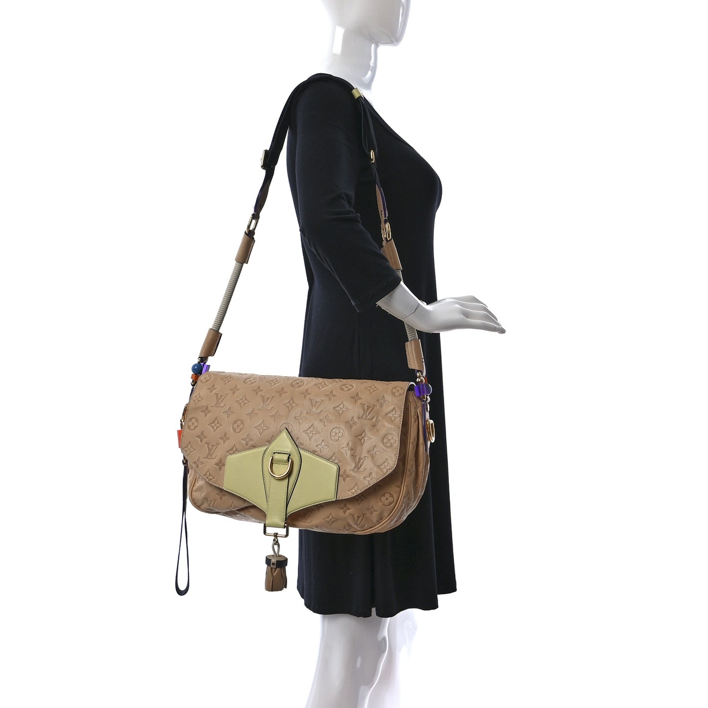 Monogram Underground Messenger Rose