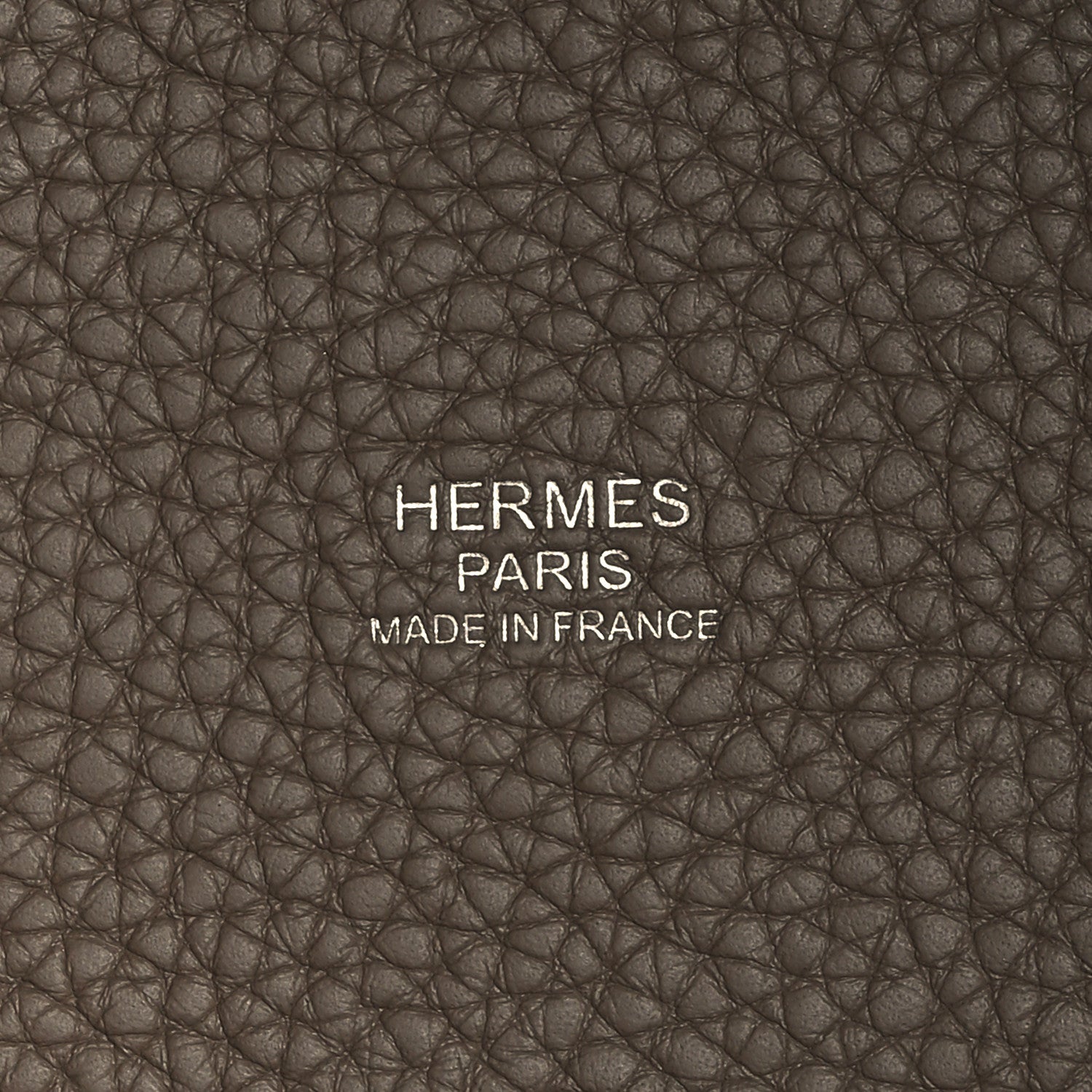 Hermes Taurillon Clemence Picotin Lock 22 MM Etoupe 6 of 12