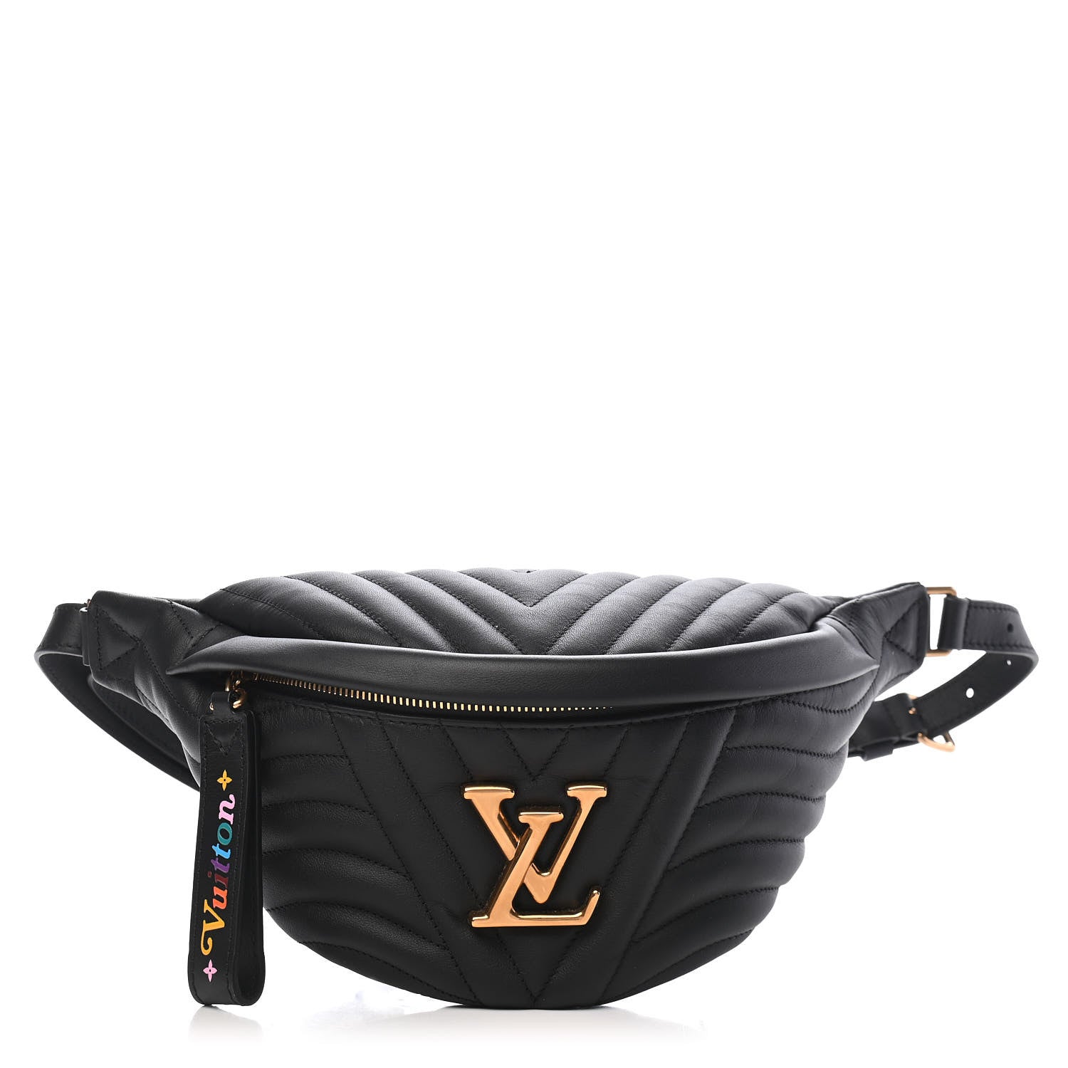 Louis Vuitton Monogram New Wave Bumbag Black 1 of 9