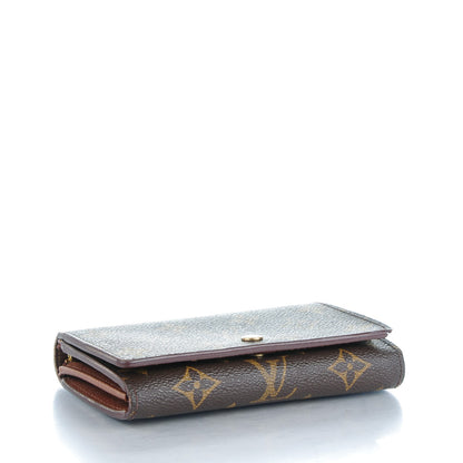 Louis Vuitton Monogram Porte-Monnaie Tresor Wallet 4 of 7