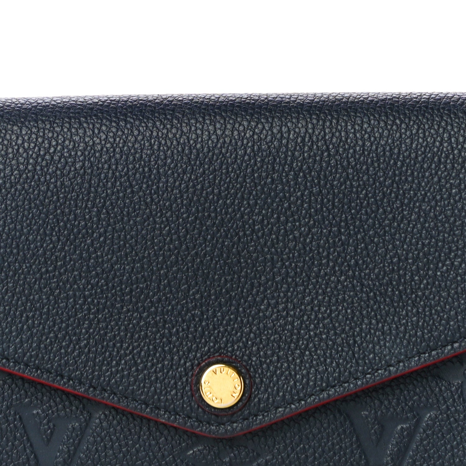 Louis Vuitton Empreinte Sarah Wallet NM Marine Rouge 7 of 11