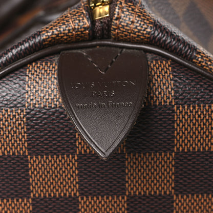 Louis Vuitton Damier Ebene Speedy 30 6 of 9