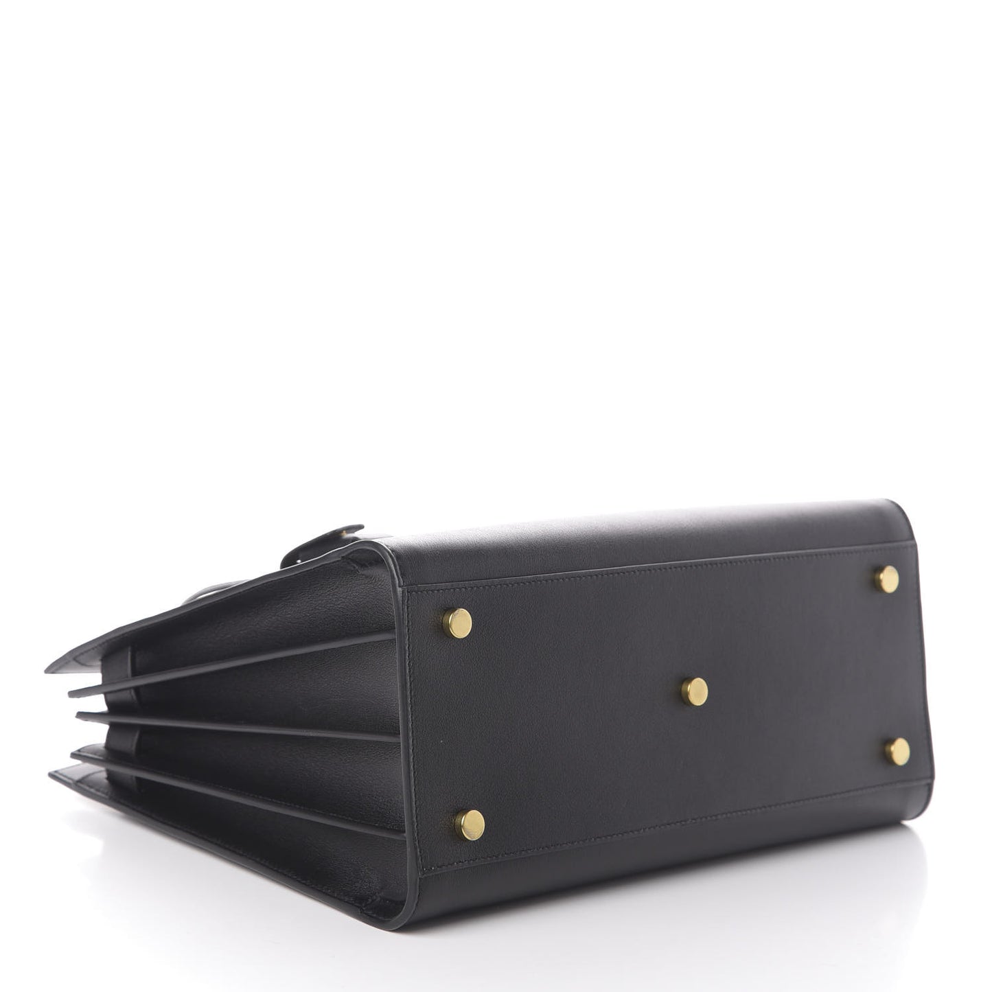 Calfskin Small Sac De Jour Black