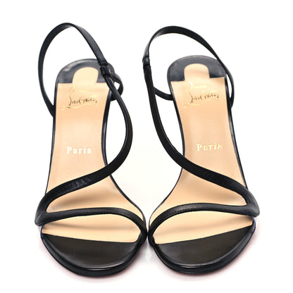 Christian Louboutin Nappa Rosalie 100 Sandals 38.5 Black 2 of 8