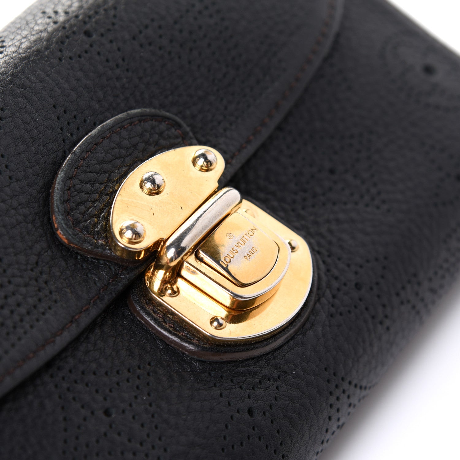 Louis Vuitton Mahina Amelia Wallet Black 5 of 5