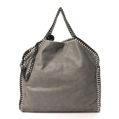 Stella McCartney Shaggy Deer Falabella Fold Over Tote Grey 1 of 9