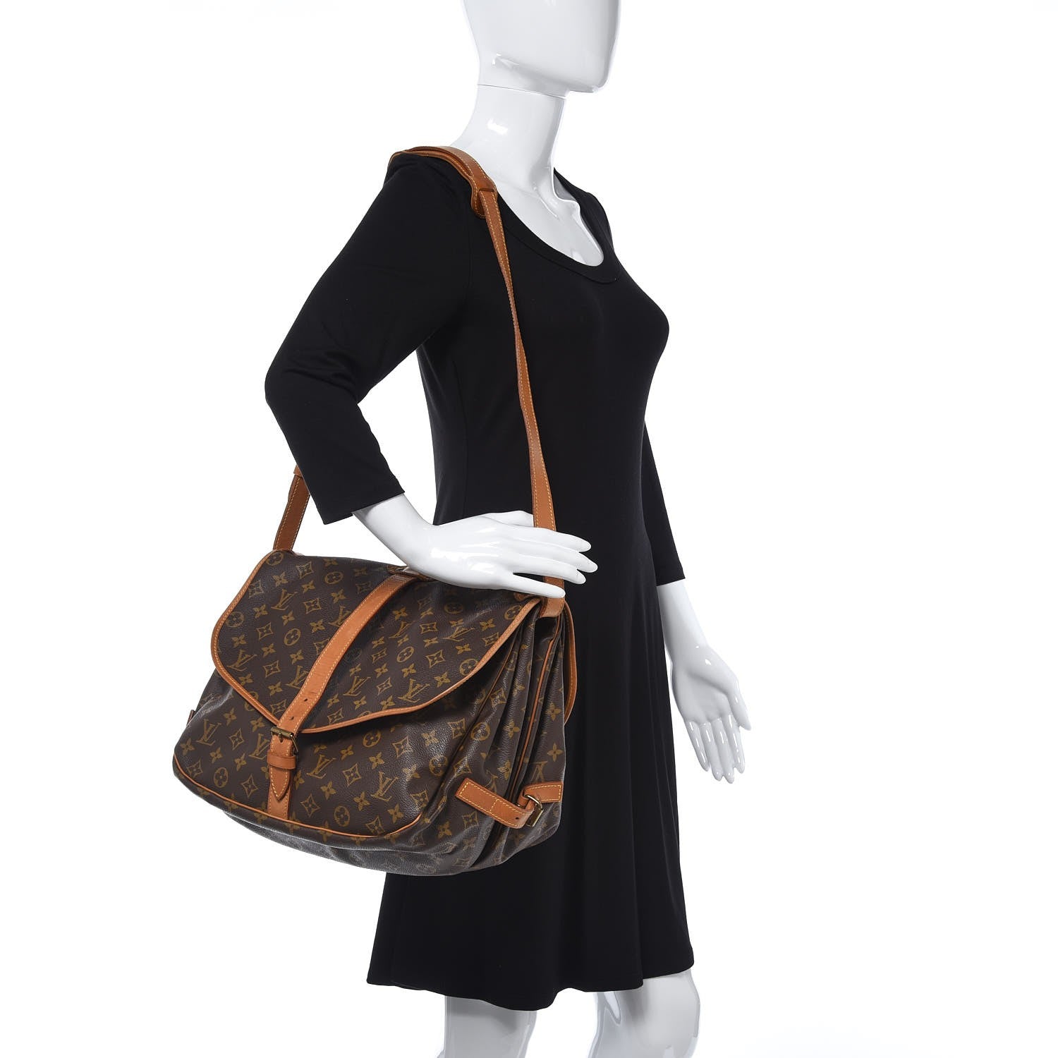 Louis Vuitton Monogram Saumur 35 2 of 8