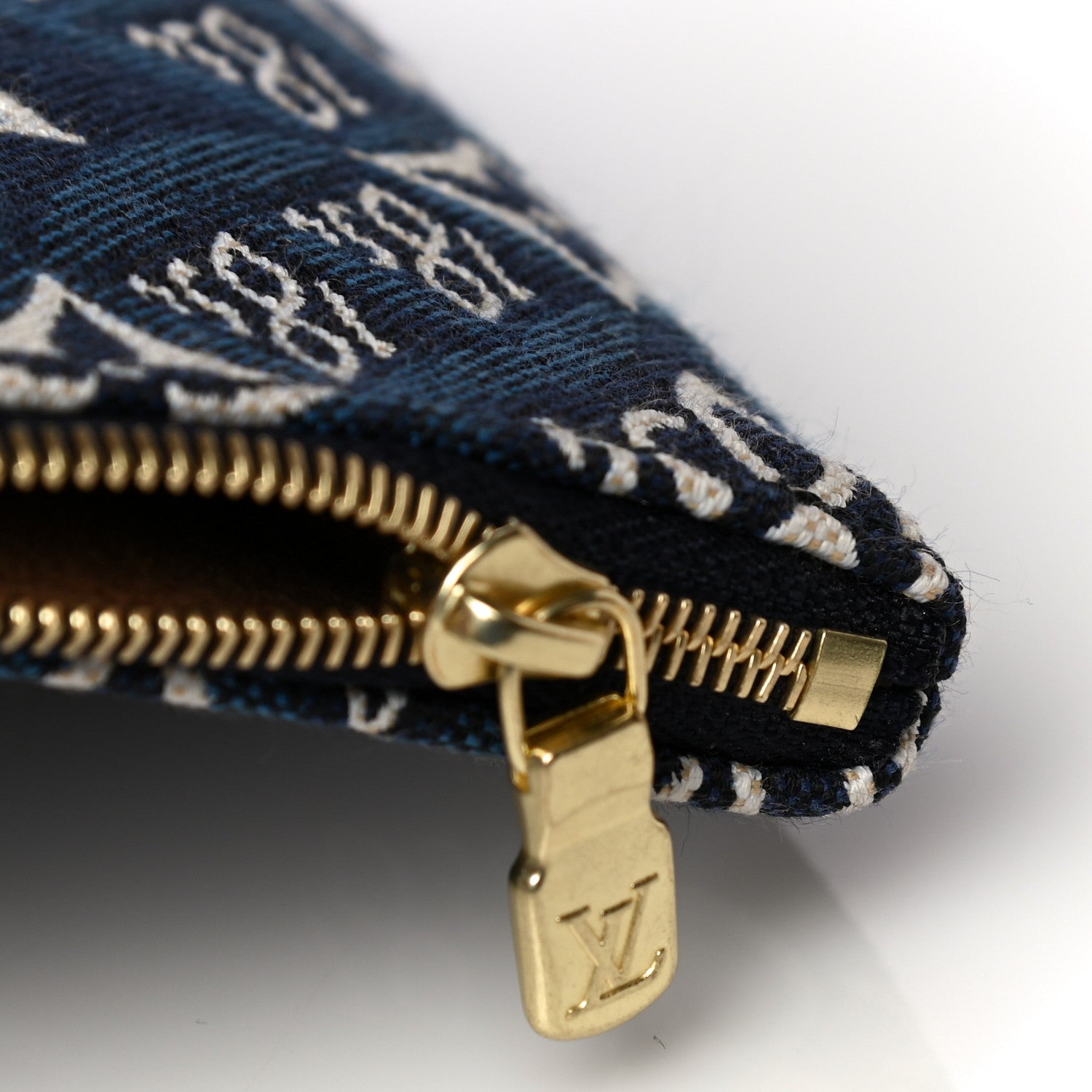 Louis Vuitton Jacquard Since 1854 Neverfull MM Blue 13 of 15
