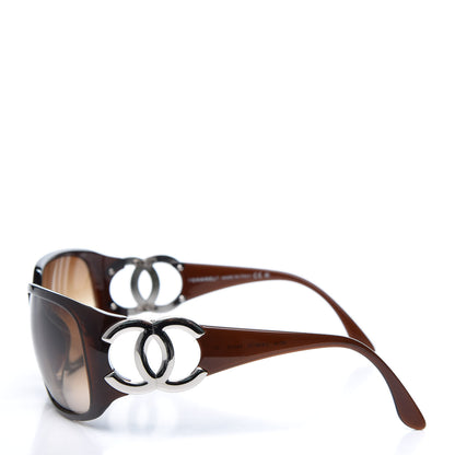 Chanel CC Sunglasses 6014 Brown 3 of 8