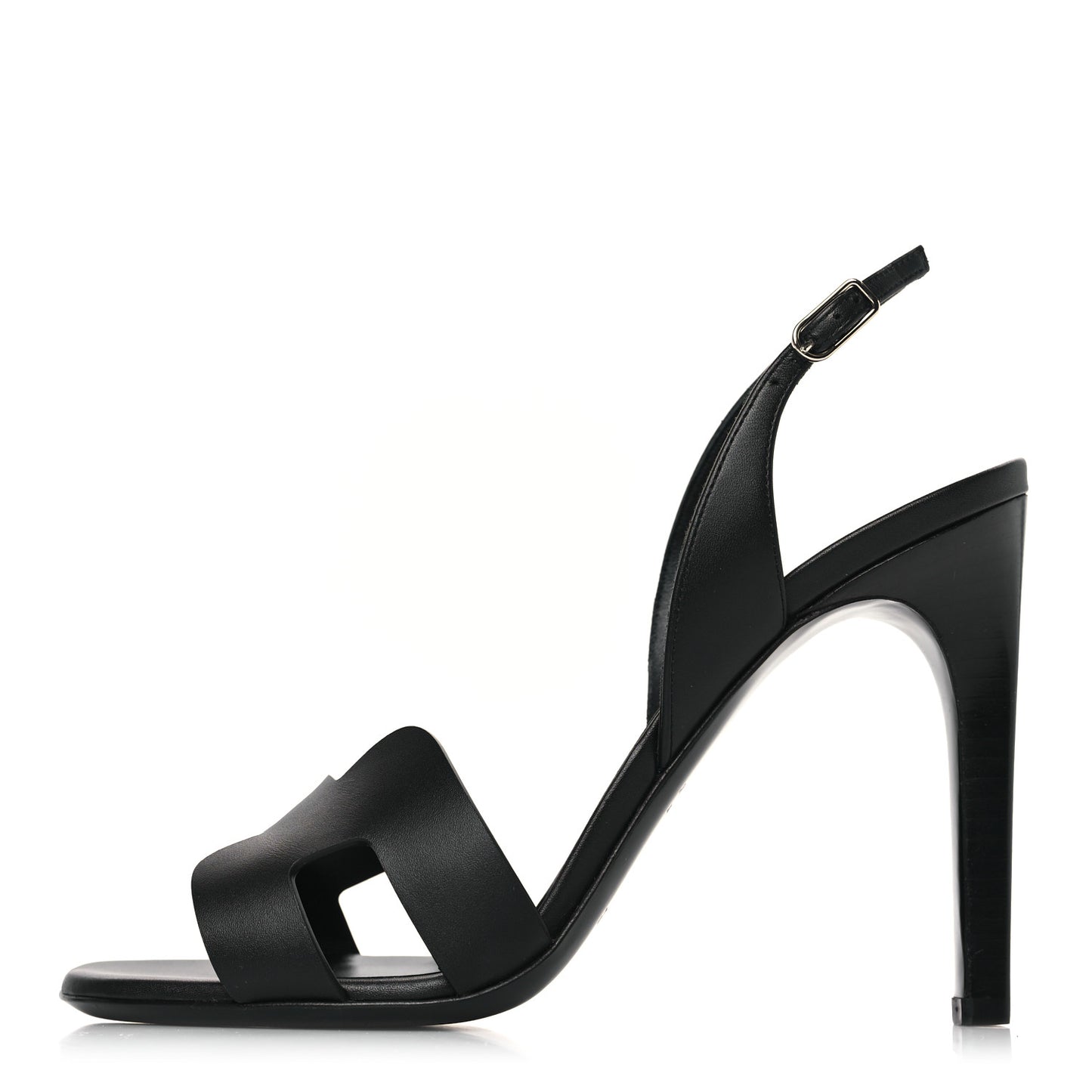 Calfskin Holy 105 Sandals 38 Black
