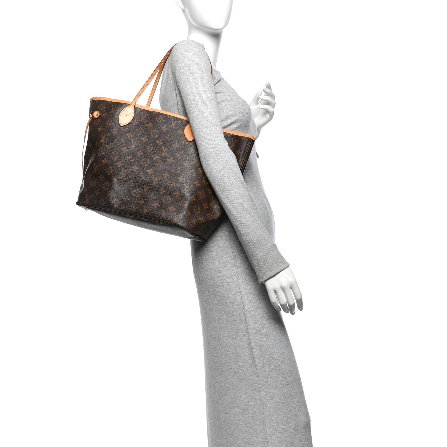 Louis Vuitton Monogram Neverfull MM 2 of 15
