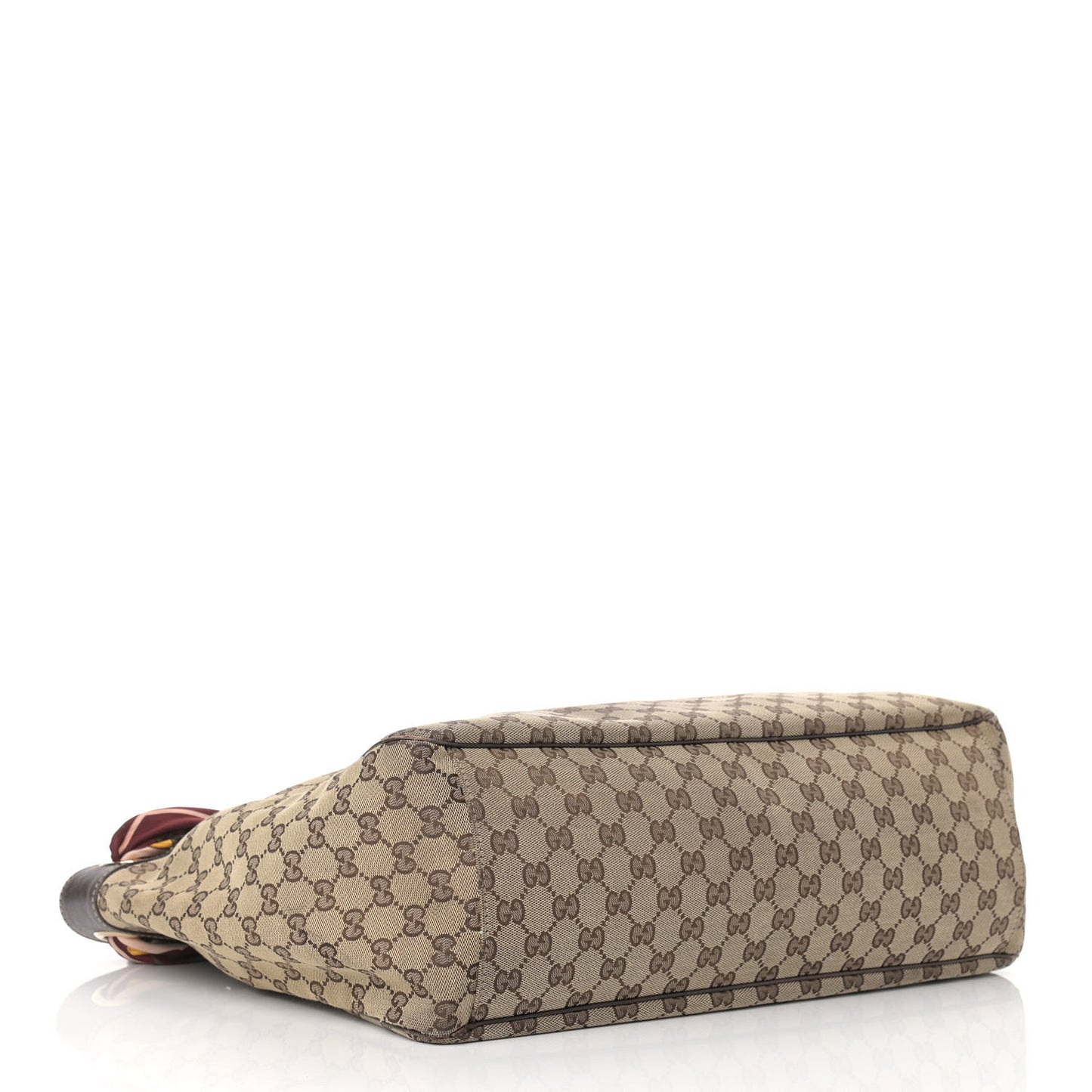 Monogram Large Positano Tote Brown