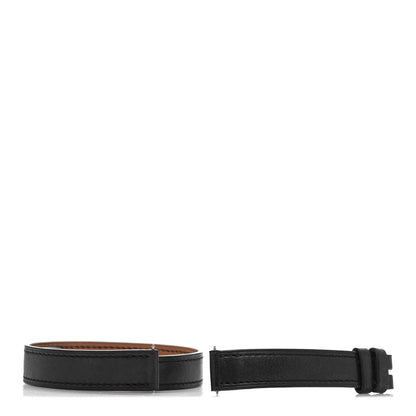 Hermes Stainless Steel Swift 17.2mm Heure H Hour Watch Etoupe 5 of 5