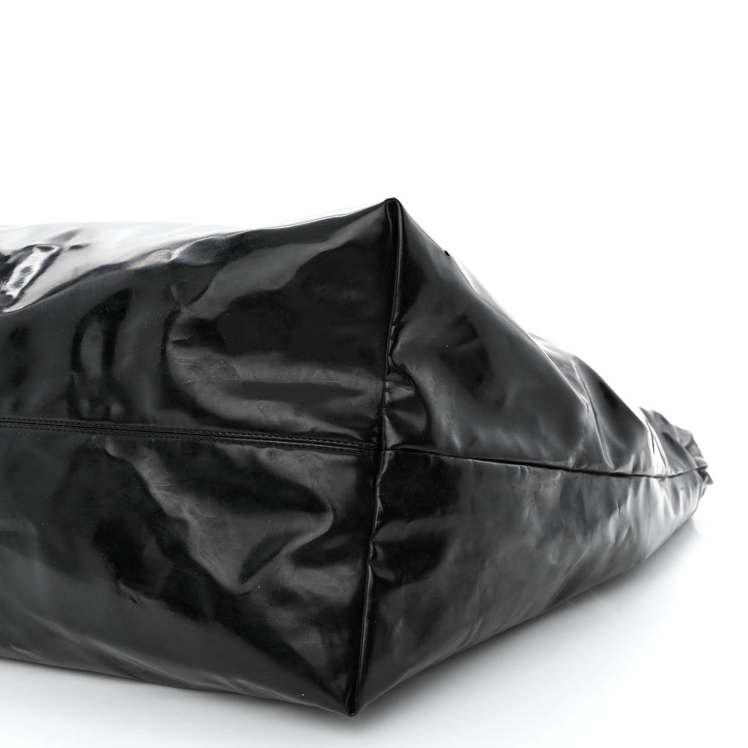 Chanel Vinyl XL Coco Cabas Black 12 of 14