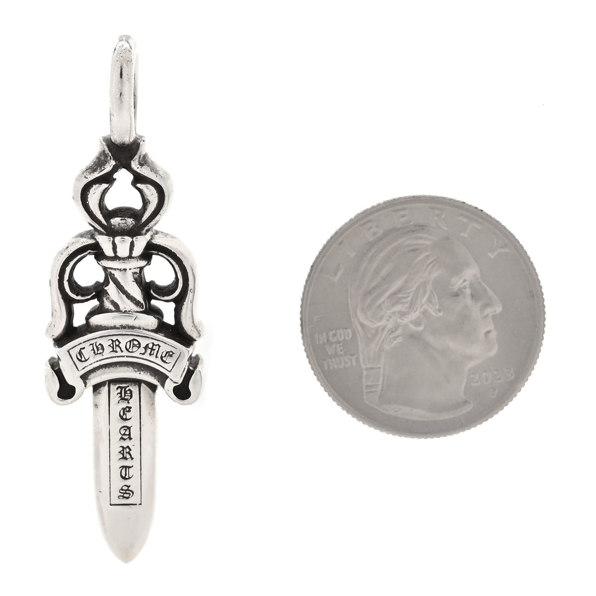 Sterling Silver Dagger Pendant