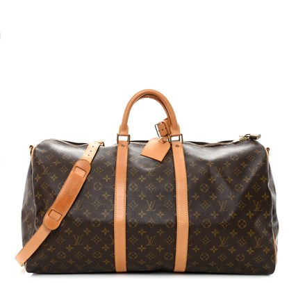 Louis Vuitton Monogram Keepall Bandouliere 55 1 of 14