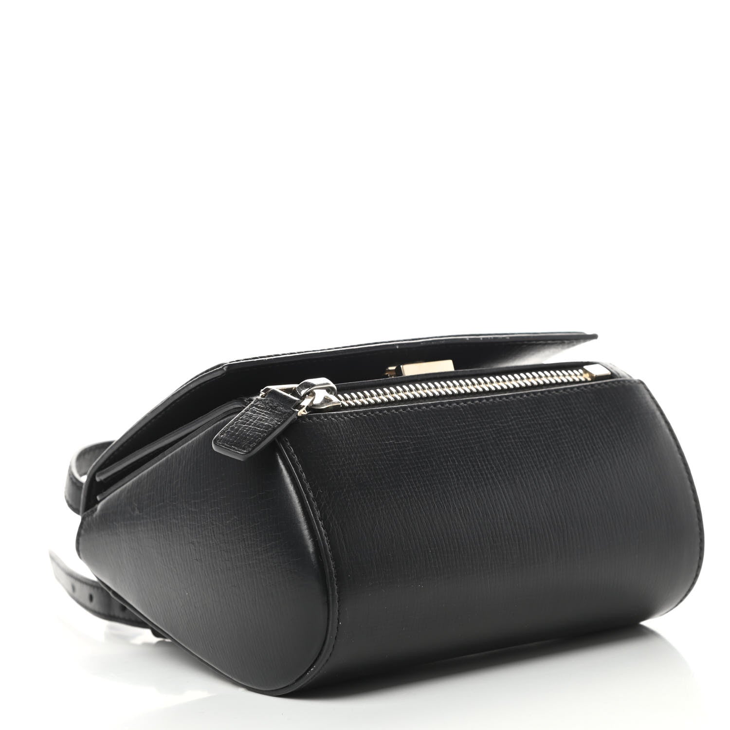 Givenchy Textured Calfskin Mini Pandora Box Crossbody Bag Black 4 of 11