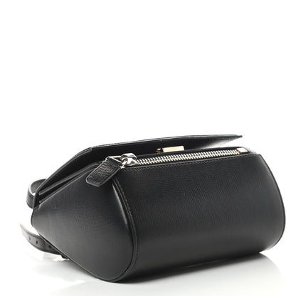 Givenchy Textured Calfskin Mini Pandora Box Crossbody Bag Black 4 of 11