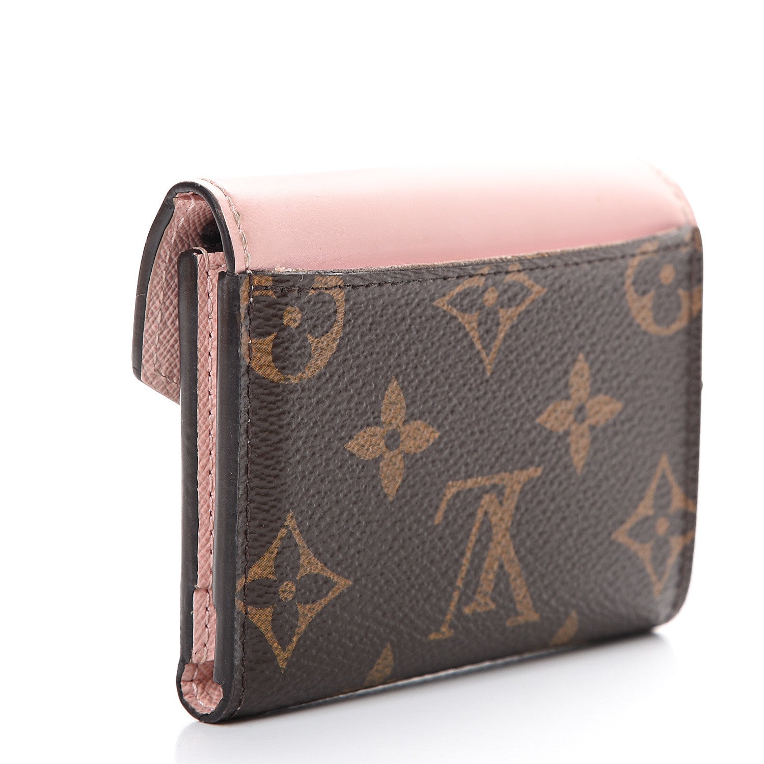 Louis Vuitton Monogram Zoe Wallet Rose Ballerine 2 of 11