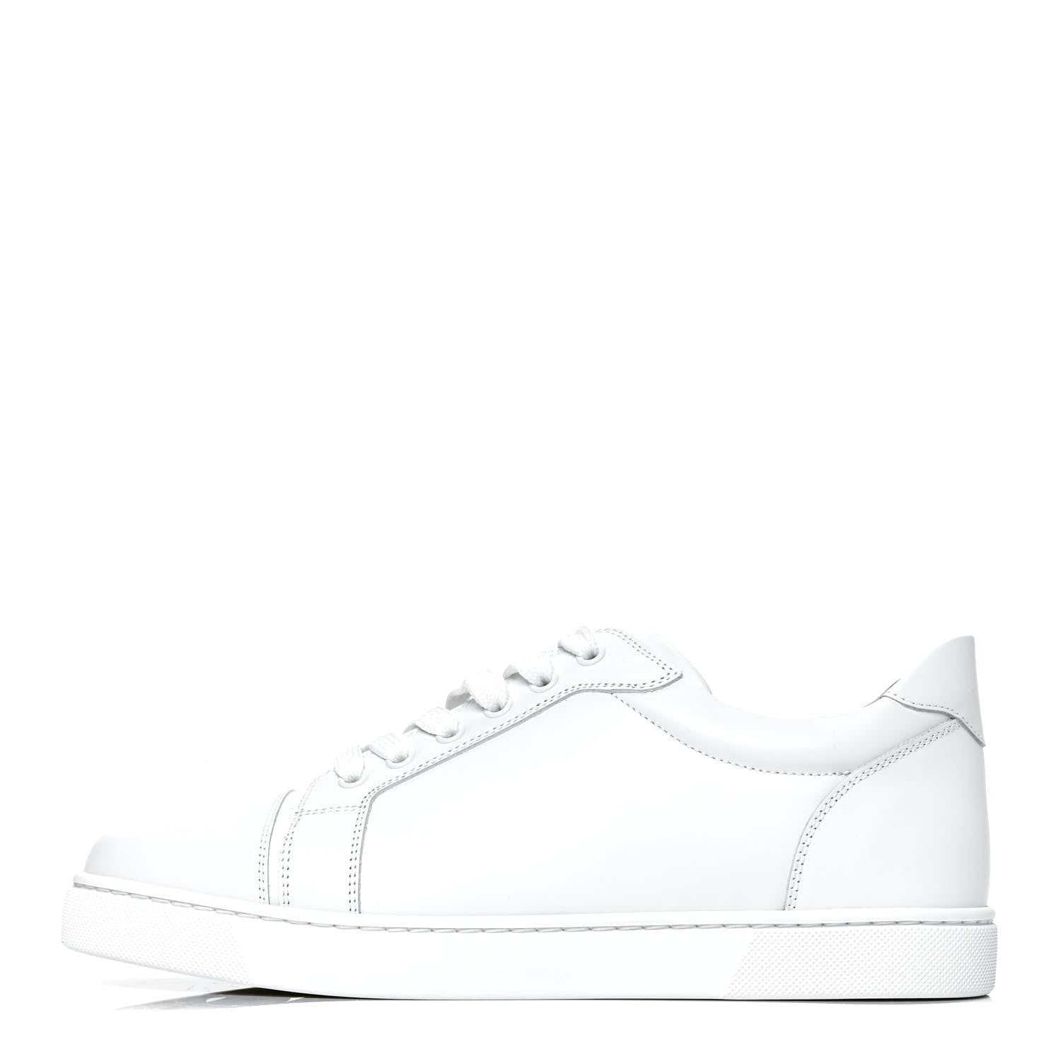 Christian Louboutin Calfskin Vieira Flat Sneakers 41 White 1 of 5