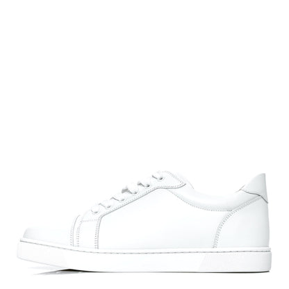 Christian Louboutin Calfskin Vieira Flat Sneakers 41 White 1 of 5