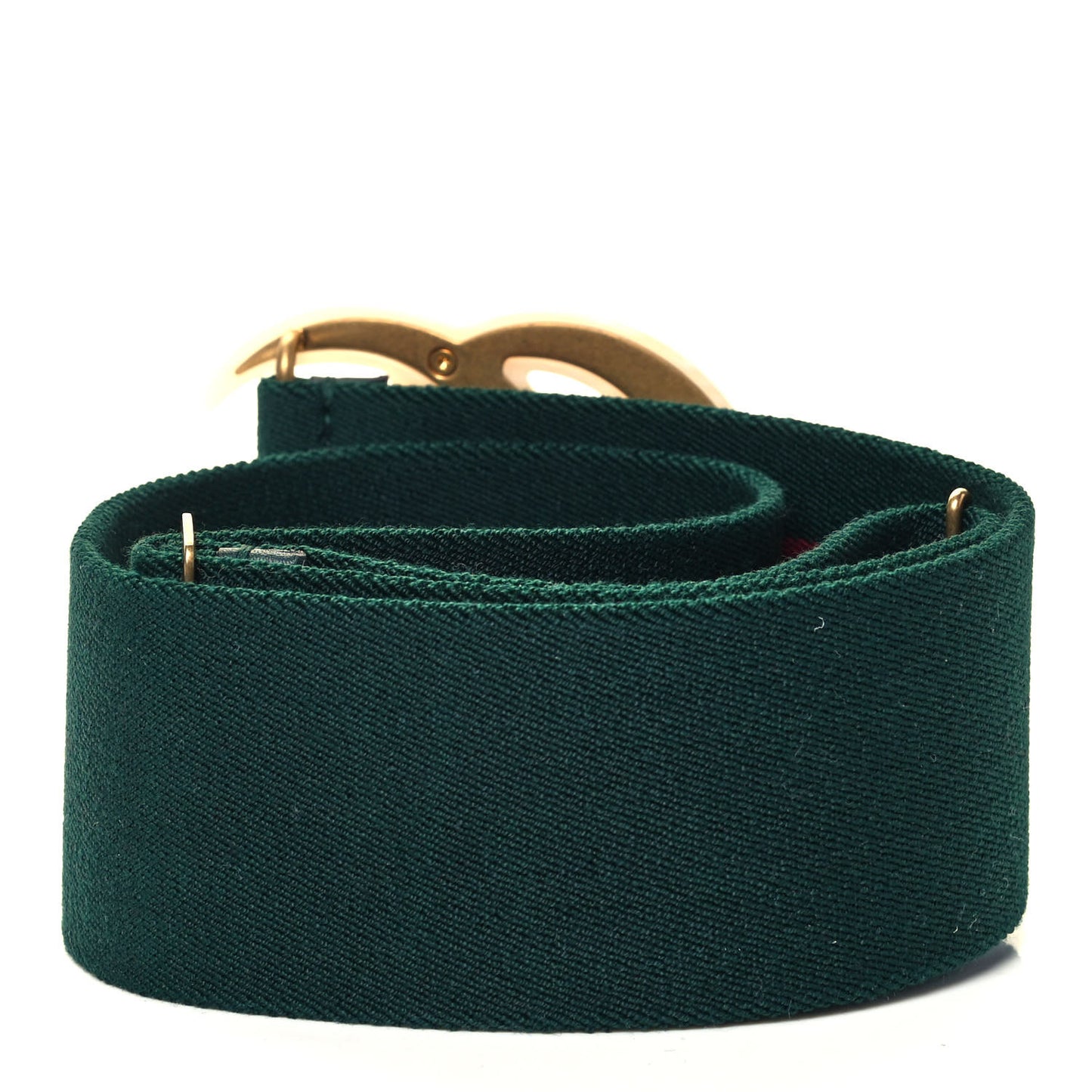 Web Elastic Plexiglass GG Marmont Belt 75 30 Red Green
