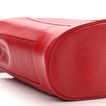 Louis Vuitton Epi Randonnee PM Castillan Red 7 of 14