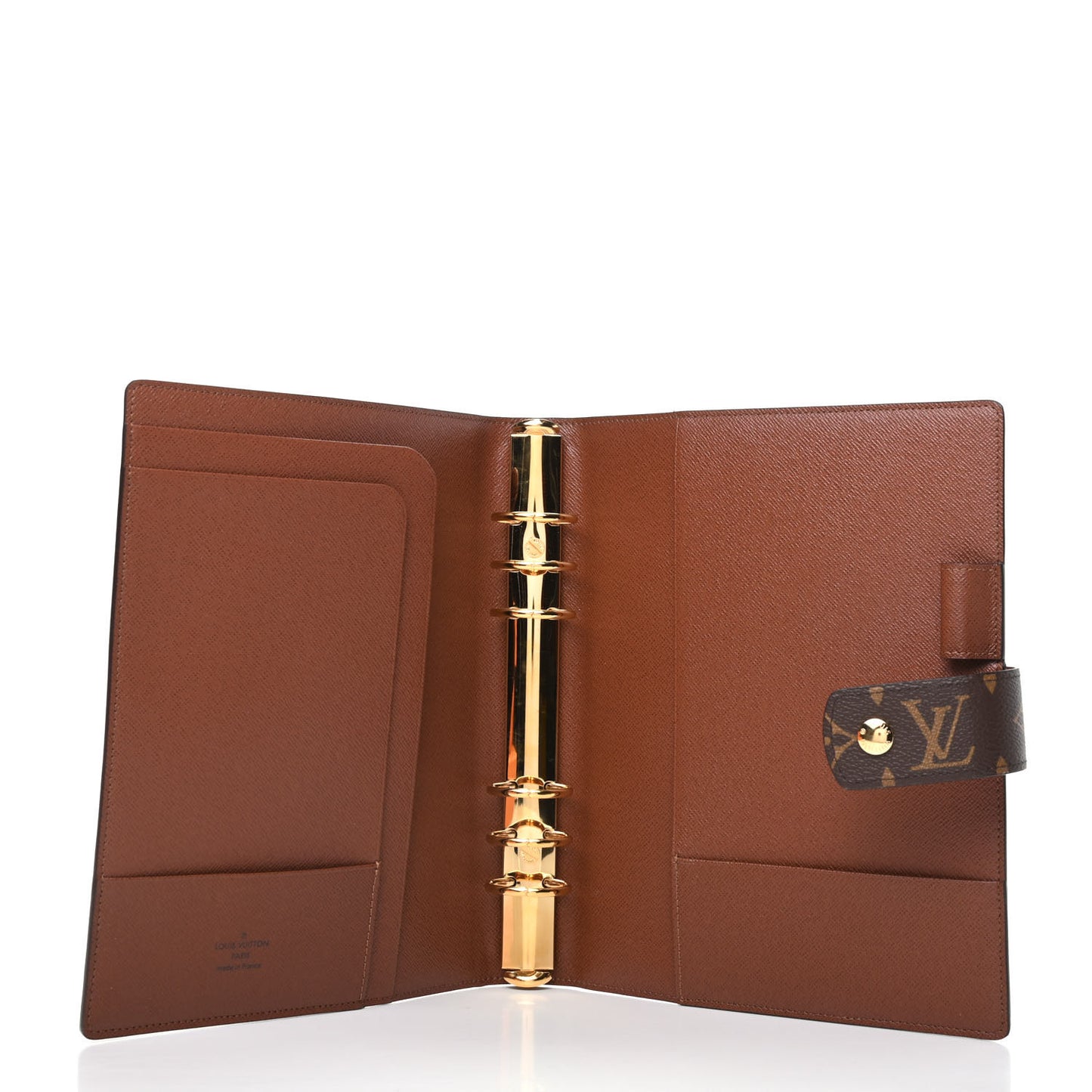 Monogram Large Ring Agenda Cover