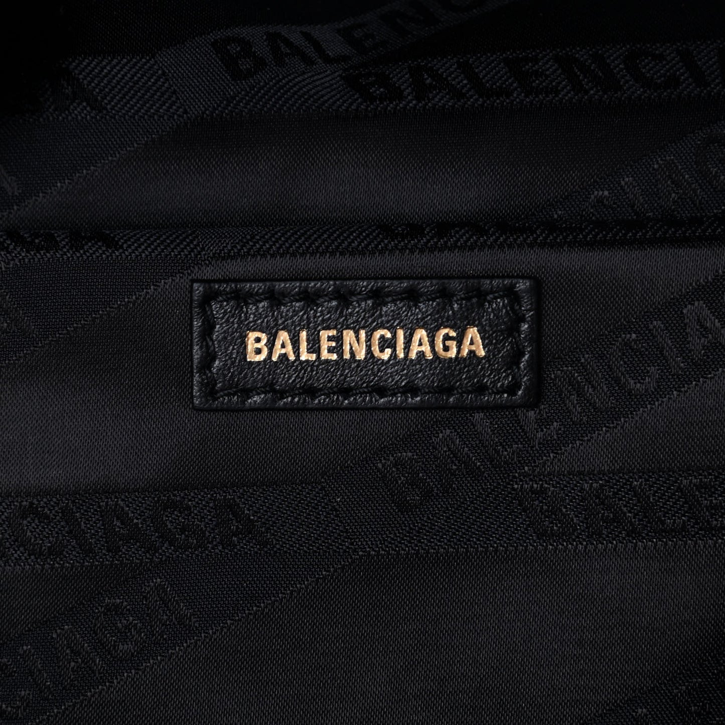 Agneau Arena Graffiti All Over XXS Souvenir Belt Bag Black White
