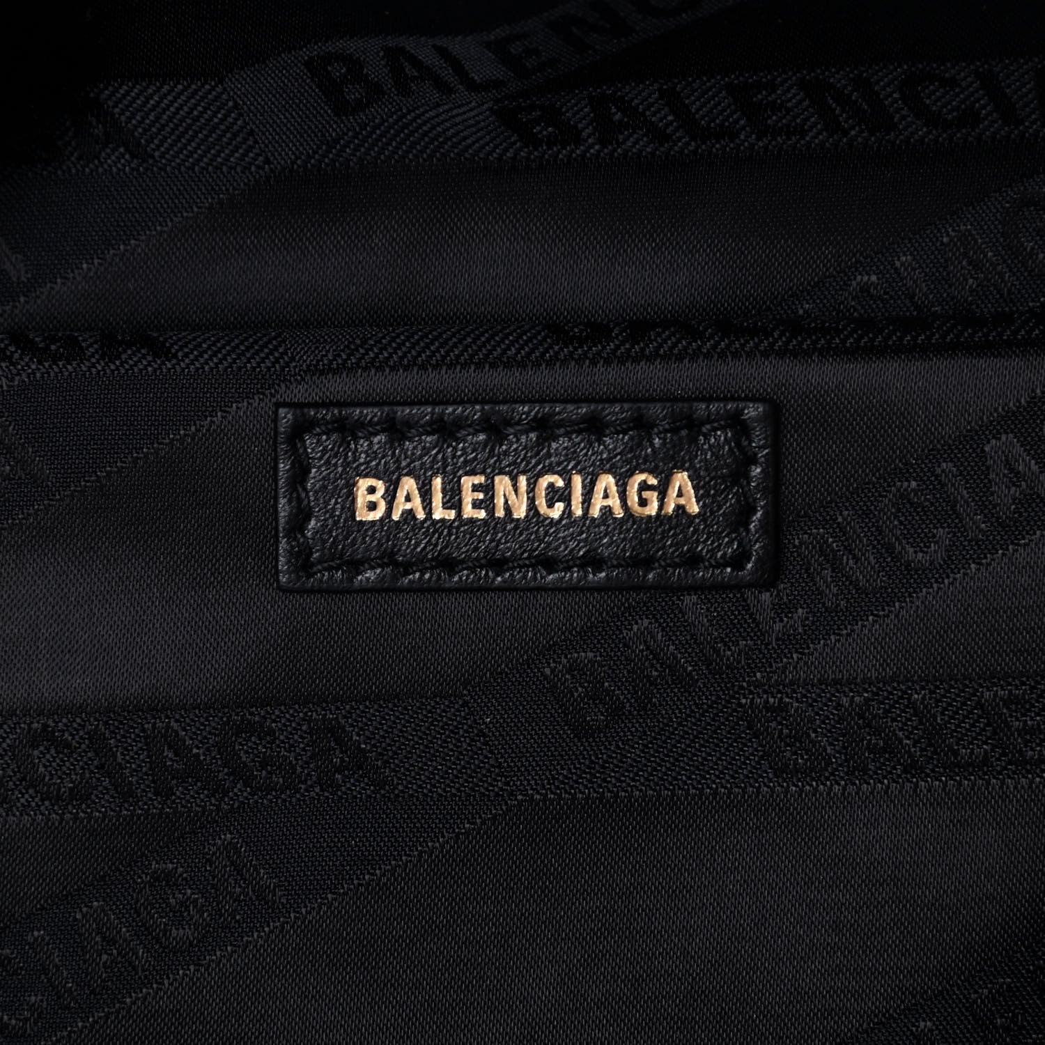 Balenciaga Agneau Arena Graffiti All Over XXS Souvenir Belt Bag Black White 6 of 9