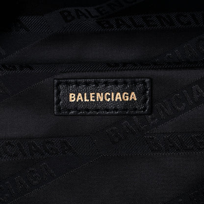 Balenciaga Agneau Arena Graffiti All Over XXS Souvenir Belt Bag Black White 6 of 9