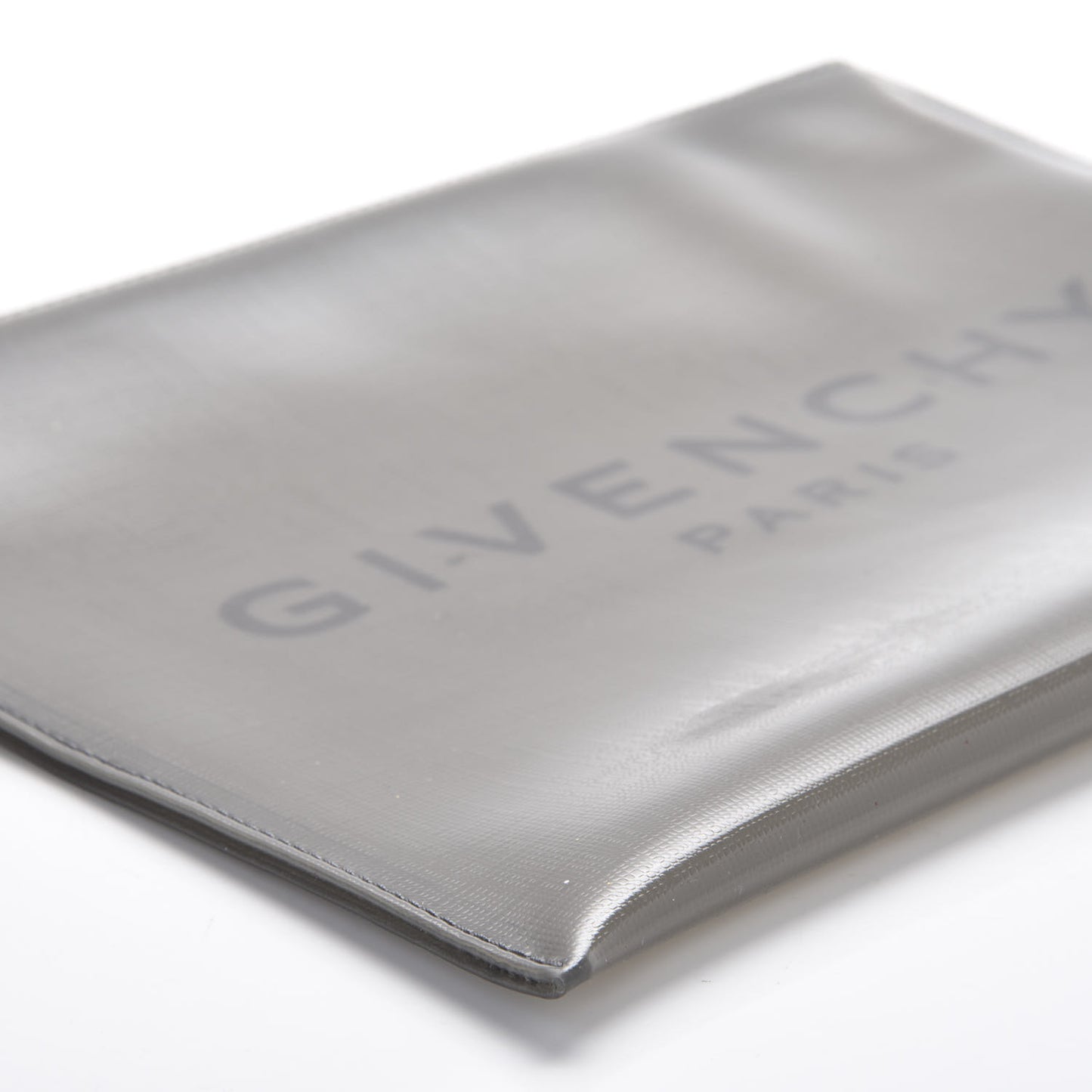 PVC Large Flat Logo Pouch Transparent