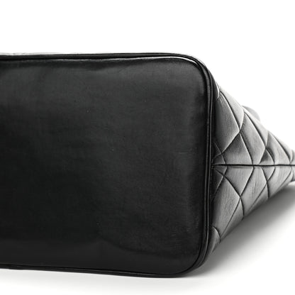 Chanel Lambskin Quilted Medallion Tote Black 10 of 10