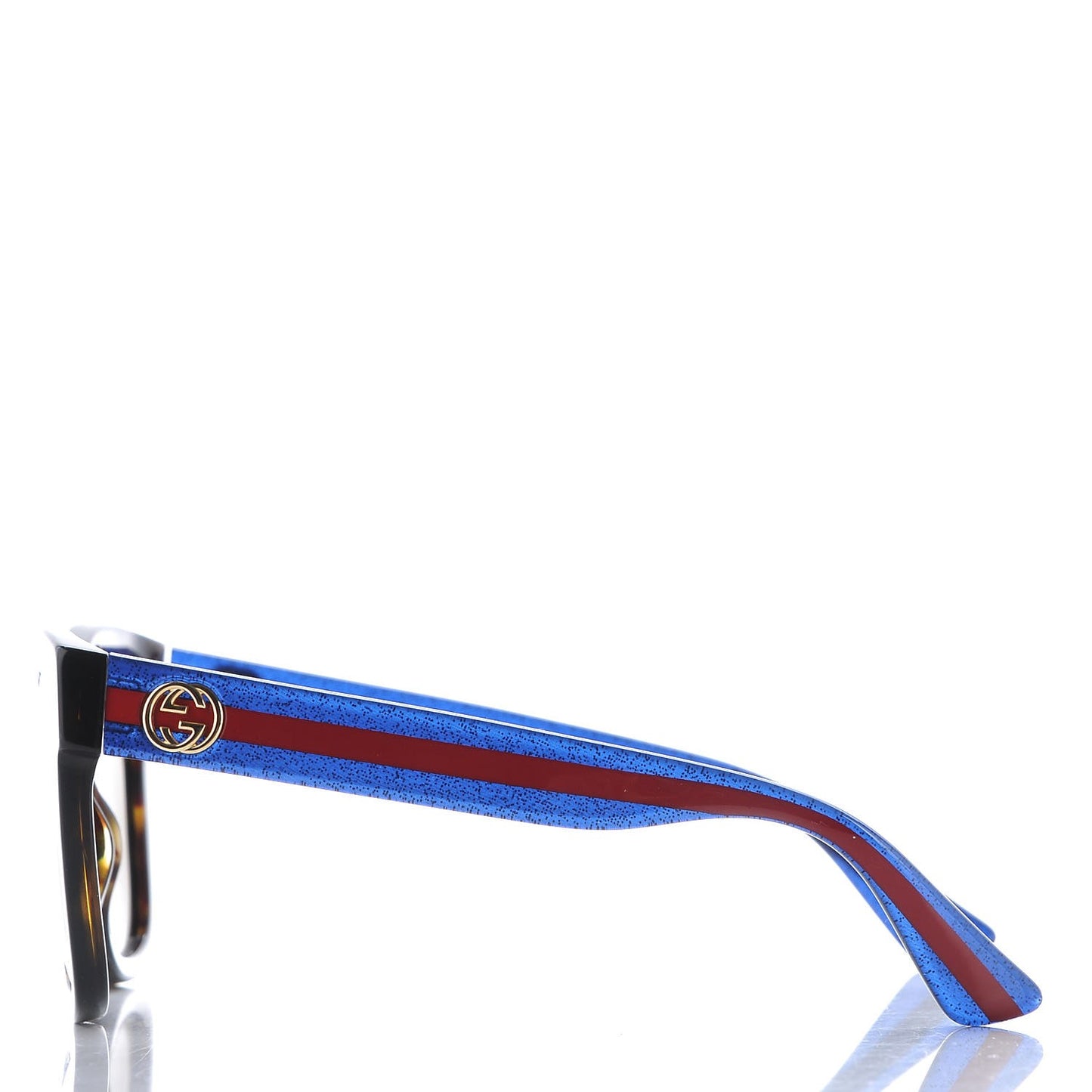 Web Sunglasses GG0034S Blue Havana