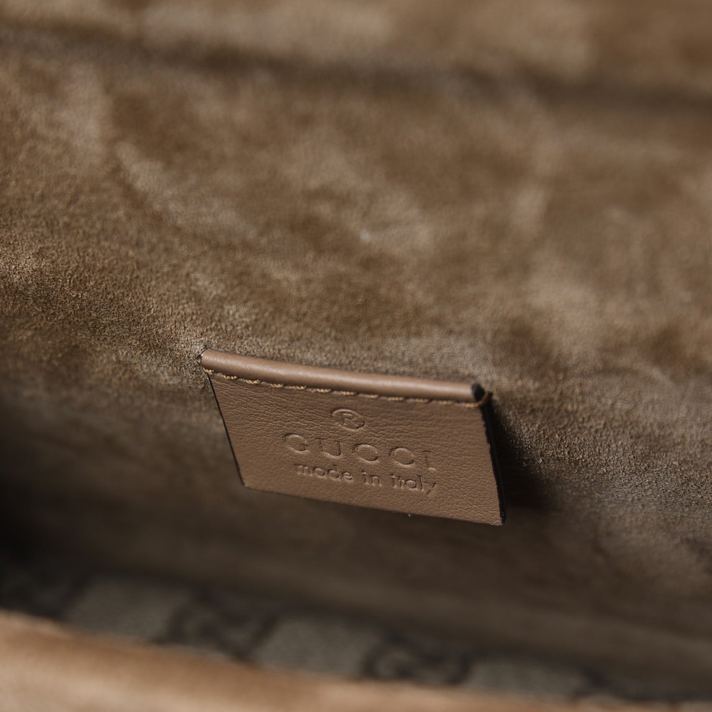 GG Supreme Monogram Mini Dionysus Shoulder Bag Taupe