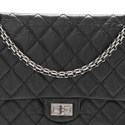 Chanel Aged Calfskin Quilted 2.55 Reissue 226 Flap Black 8 of 11