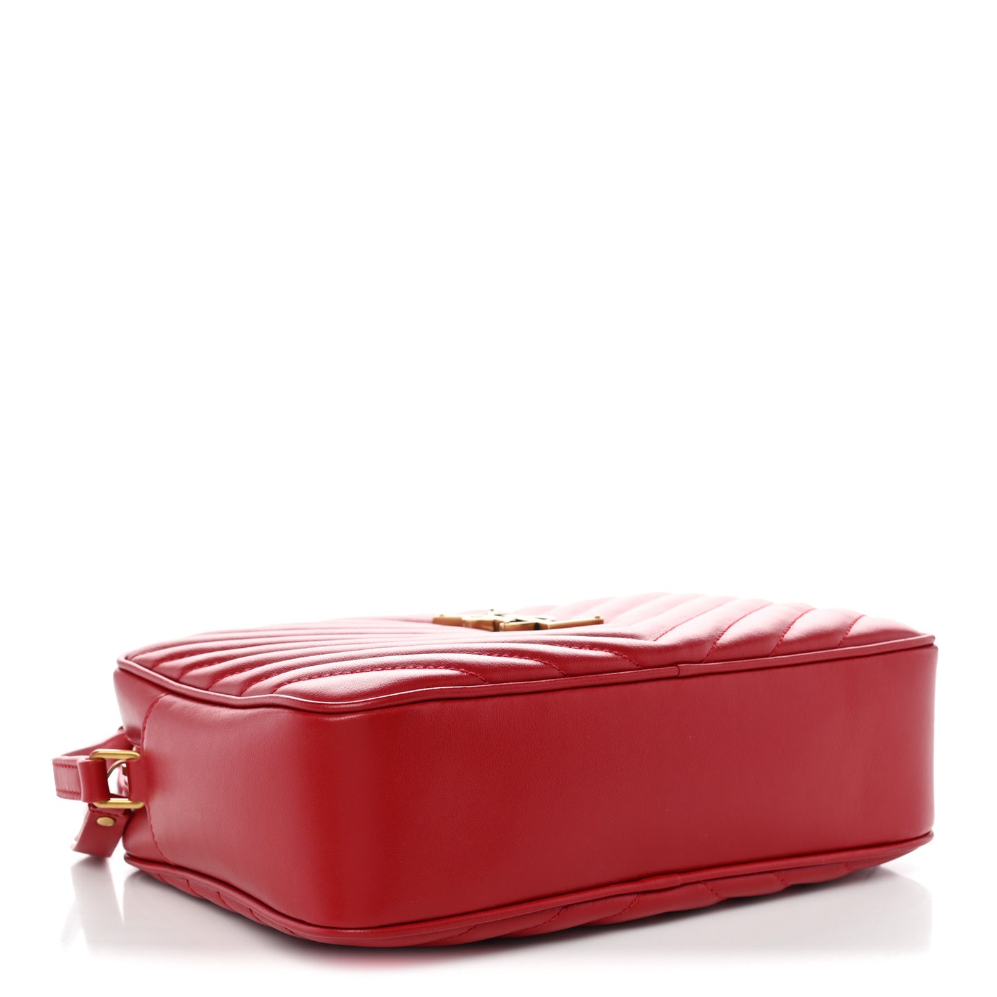 Calfskin Matelasse Monogram Lou Camera Bag Rouge Eros